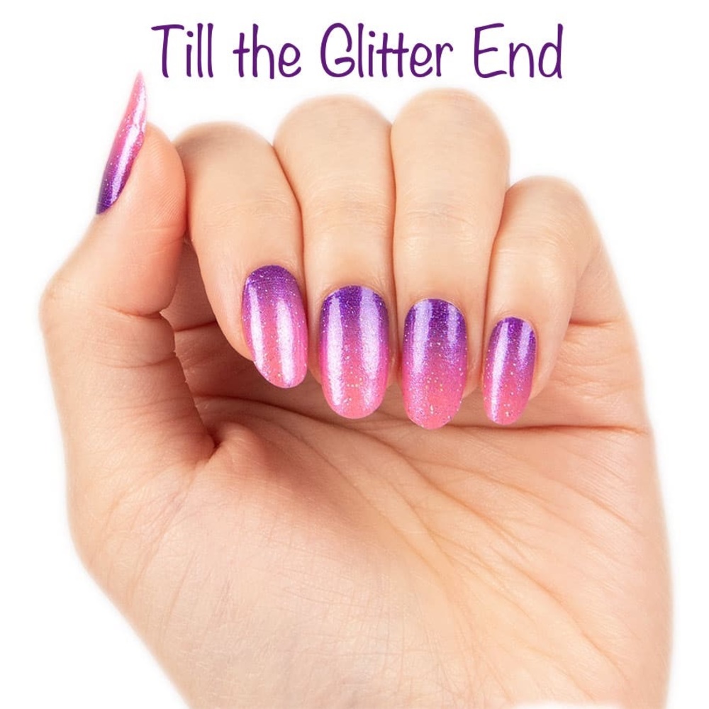 Retired Color Street Nail Strips - Til The Glitter End